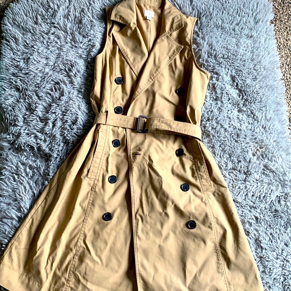A.N.D EAWY Beige Dress